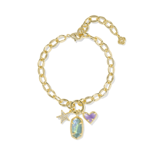 Ari Heart and Ellie Charm Bracelet