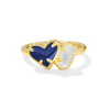 Ari Heart and Emilie Band Ring