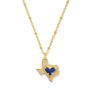 Ari Heart Texas Short Pendant Necklace