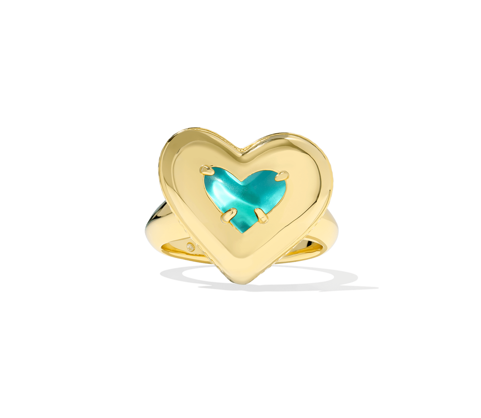 Ari Puffy Heart Cocktail Ring
