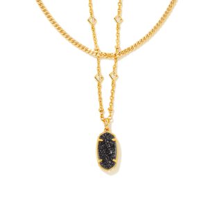 Elisa Linear MultiStrand Necklace