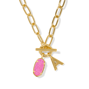 Ellie Letter Link & Chain Necklace