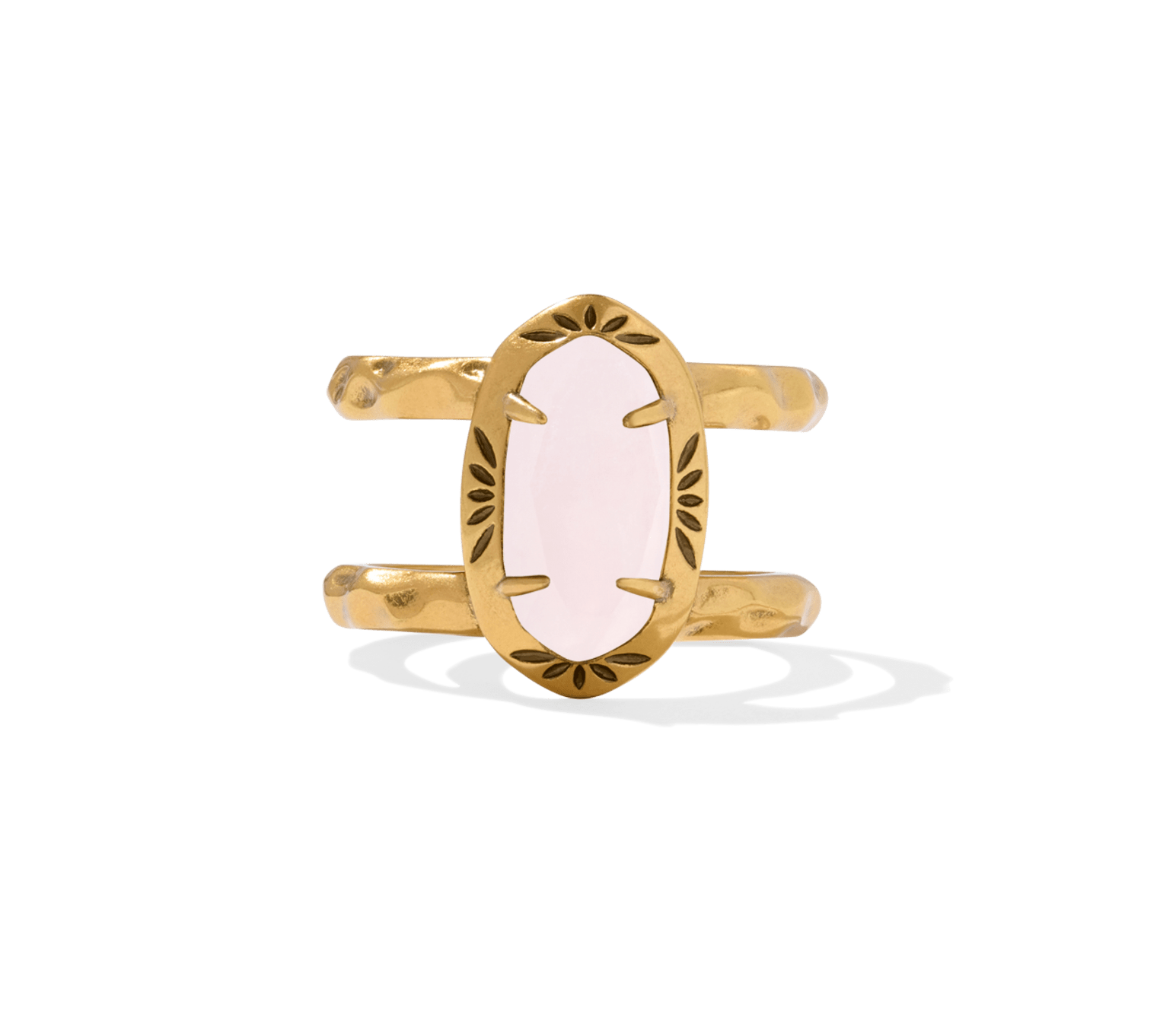 Elyse Etch Frame Band Ring