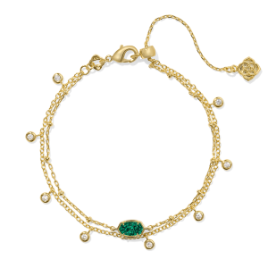 Emilie Crystal Multi Strand Bracelet