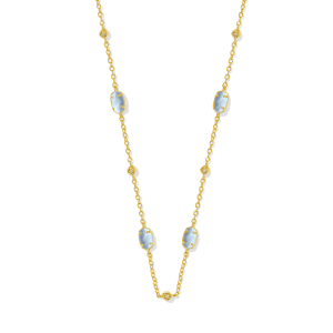 Emilie Four Stone Strand Necklace