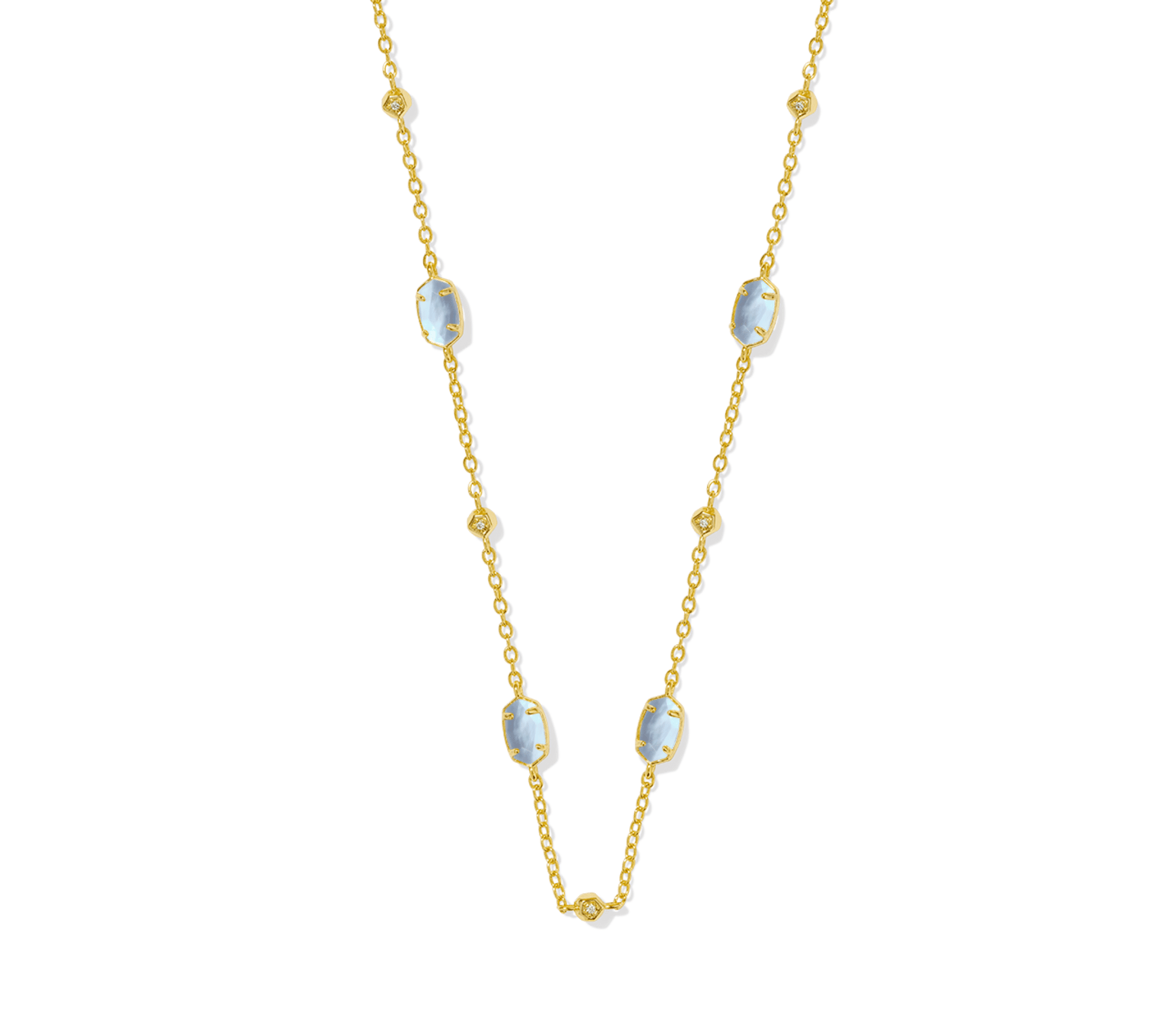 Emilie Four Stone Strand Necklace