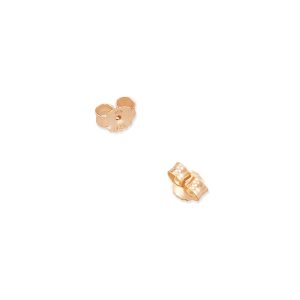 Fine Stud Backs Set Of 2 in 14k Rose Gold