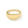 Alani 18k Gold Vermeil Metal Band Ring