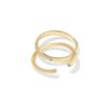 Alani 18k Gold Vermeil Ring Set
