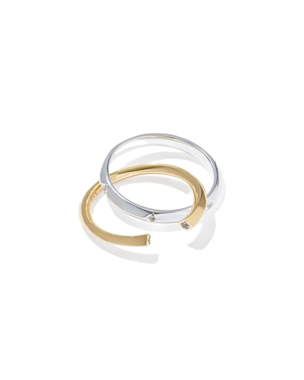 Alani Mixed Metal Ring Set - view 2