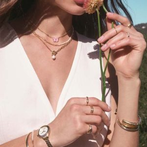 Alex Gold 28mm Narrow Watch - view 2