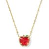 Apple Gold Short Pendant Necklace
