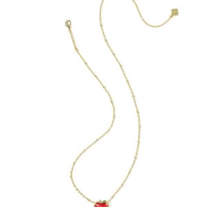 Apple Gold Short Pendant Necklace - alternate view