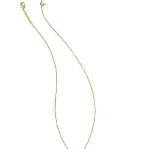 Baseball Gold Short Pendant Necklace in Ivory Mother-of-Pearl - alternate view