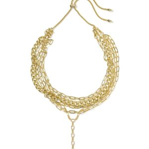 Bella Convertible Gold Statement Necklace