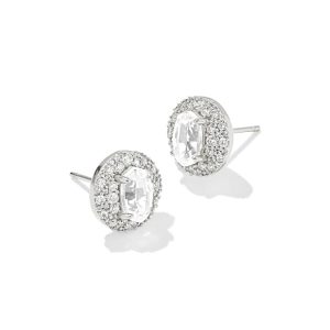 Bella Silver Stud Earrings