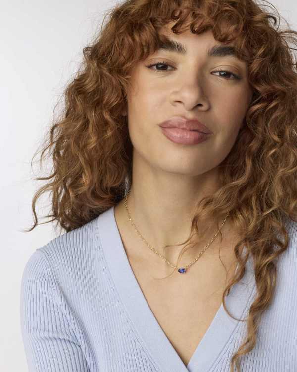 Cailin Gold September Pendant Necklace - alternate view