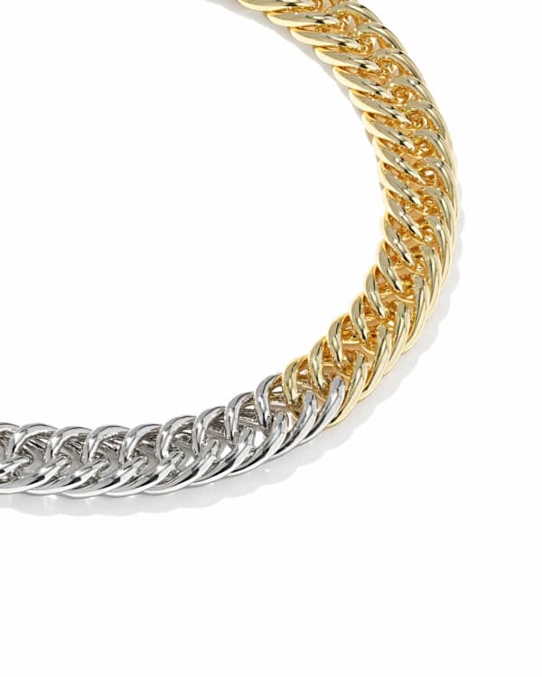 Colette Mixed Metal Chain Bracelet - view 2