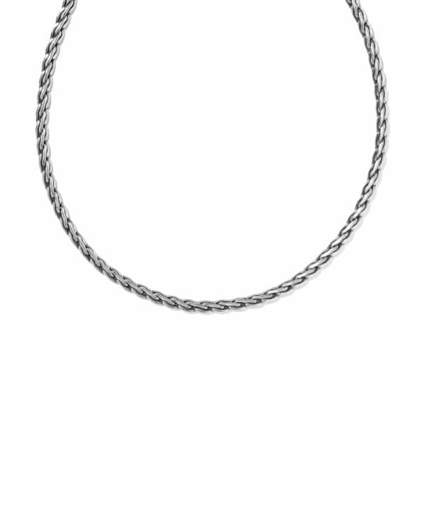Colson Oxidized Sterling Silver Chain Necklace