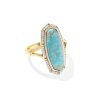 Dani 14k Yellow Gold Cocktail Ring