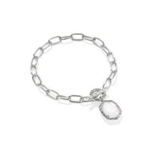 Daphne Convertible Silver Link and Chain Bracelet