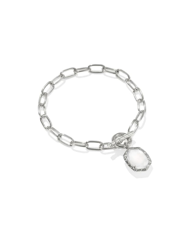 Daphne Convertible Silver Link and Chain Bracelet