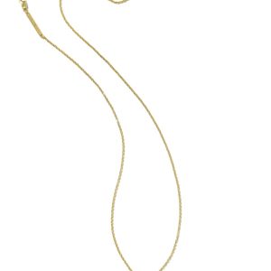 Davie 18k Gold Vermeil Pendant Necklace in White Lab Grown Opal - alternate view
