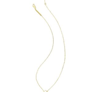 Dira 18k Gold Vermeil Carved Stone Pendant Necklace - alternate view