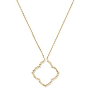 Dira 18k Gold Vermeil Charm Catcher Pendant Necklace