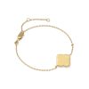 Dira 18k Gold Vermeil Metal Delicate Chain Bracelet