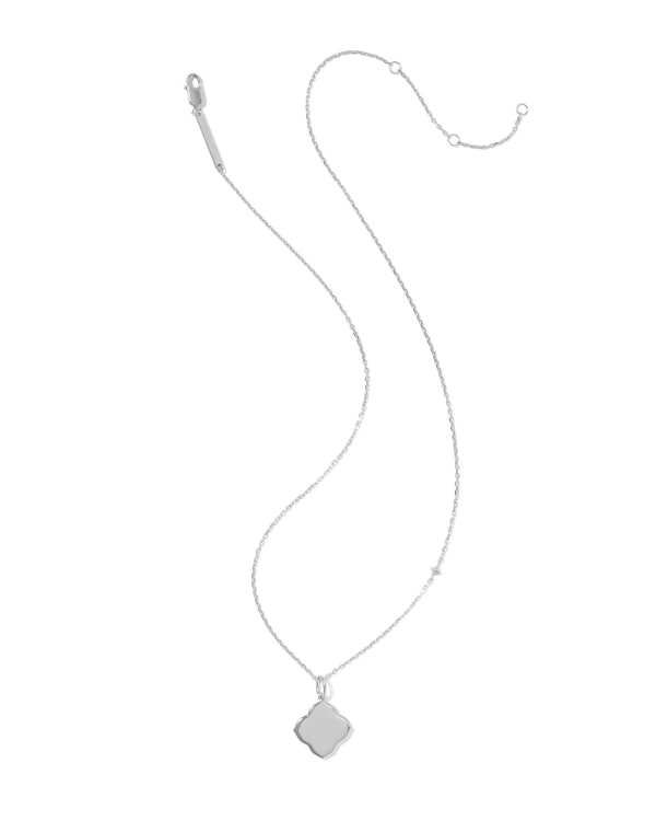 Dira Sterling Silver Metal Pendant Necklace - alternate view