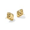 Dira 18k Gold Vermeil Metal Stud Earrings