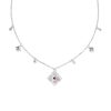 Dira Sunray Sterling Silver Short Pendant Necklace