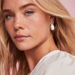 Disney | Kendra Scott Dana Princess Gold Drop Earrings - view 2