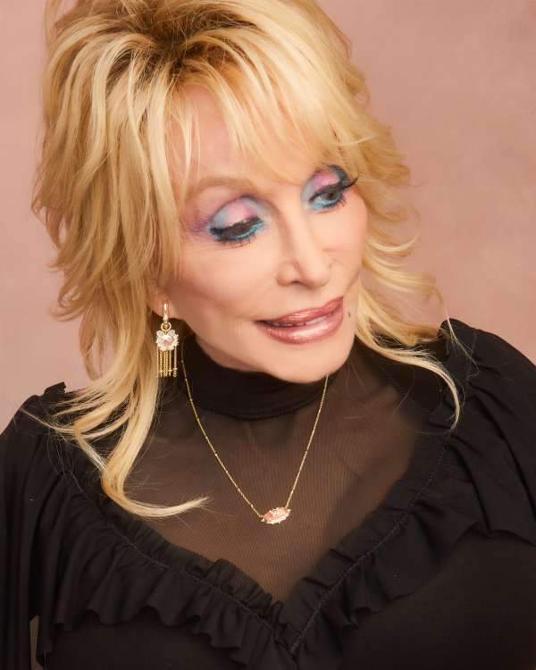 Dolly Parton x Kendra Scott Ari Heart Butterfly Gold Huggie Earrings - view 2