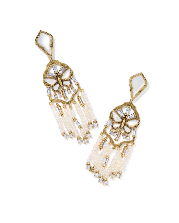 Dolly Parton x Kendra Scott Butterfly Vintage Gold Convertible Statement Earrings