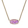 Dolly Parton x Kendra Scott Elisa Vintage Gold Short Pendant Necklace