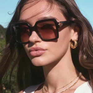 Elisa Oversized Square Sunglasses - view 2