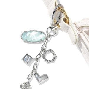 Elle Silver Bag Charm - view 2