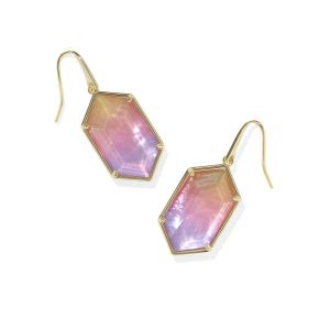Hallie Gold Drop Earrings