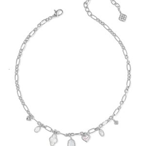Icon Silver Charm Necklace - alternate view