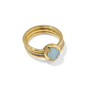 Kailyn 18k Gold Vermeil Band Ring