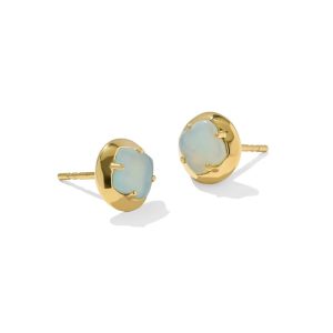 Kailyn 18k Gold Vermeil Stud Earrings