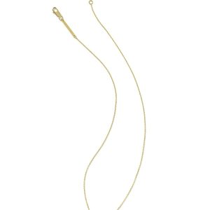 LA Pendant Necklace in 18k Gold Vermeil - alternate view