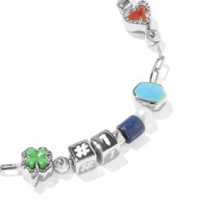 Lacey Silver Delicate Chain Bracelet - view 2