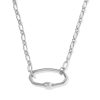 Large Bristol Sterling Silver Necklace