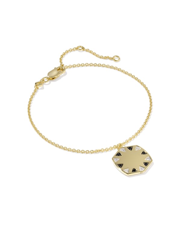 Large Metal Davie 18k Gold Vermeil Delicate Chain Bracelet
