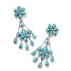 Wrangler® x Yellow Rose by Kendra Scott Laurel Vintage Silver Statement Earrings
