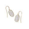 0.78 ct Lee Earrings in Pave Diamond and 14k Yellow Gold