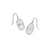 Lee Luxe Silver Drop Earrings